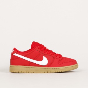 Nike SB Dunk Low Pro ISO University Red Gum